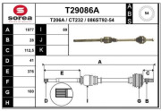 T29086A EAI hnací hriadeľ T29086A EAI