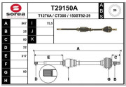 T29150A EAI hnací hriadeľ T29150A EAI