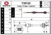 T39122 EAI hnací hriadeľ T39122 EAI