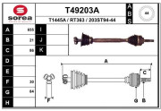 T49203A EAI hnací hriadeľ T49203A EAI