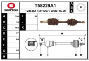 T58229A1 EAI hnací hriadeľ T58229A1 EAI