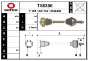 T58356 EAI hnací hriadeľ T58356 EAI