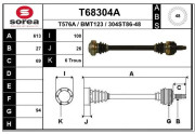 T68304A EAI hnací hriadeľ T68304A EAI