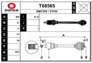 T68565 EAI hnací hriadeľ T68565 EAI