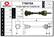 T78078A EAI hnací hriadeľ T78078A EAI