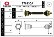 T78130A EAI hnací hriadeľ T78130A EAI