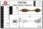 T78170A Hnací hřídel EAI