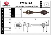 T78341A1 Hnací hřídel EAI