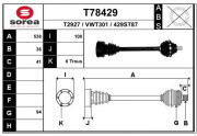 T78429 EAI hnací hriadeľ T78429 EAI