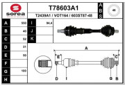 T78603A1 Hnací hřídel EAI