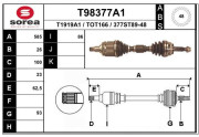 T98377A1 EAI hnací hriadeľ T98377A1 EAI