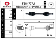 T98477A1 EAI hnací hriadeľ T98477A1 EAI