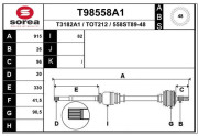 T98558A1 EAI hnací hriadeľ T98558A1 EAI