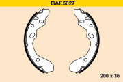 BAE5027 Sada brzdových čelistí BARUM