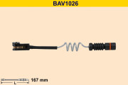 BAV1026 Vystrazny kontakt, opotrebeni oblozeni BARUM