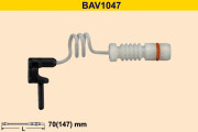 BAV1047 Vystrazny kontakt, opotrebeni oblozeni BARUM