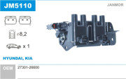 JM5110 ZAPALOVACÍ CÍVKA JANMOR