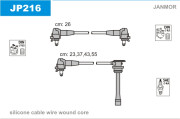 JP216 Sada kabelů pro zapalování JANMOR