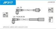 JP317 Sada kabelů pro zapalování JANMOR