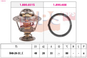 1.880.831 Termostat, chladivo Made in Italy - OE Equivalent EPS