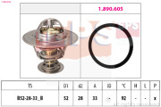 1.880.928 Termostat, chladivo Made in Italy - OE Equivalent EPS