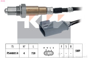 498 208 Lambda sonda Made in Italy - OE Equivalent KW