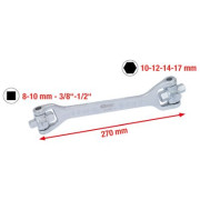 150.9302 KS TOOLS 150.9302 Univerzální speciální klíč pro plnicí a vypouštěcí šrouby oleje. KS TOOLS