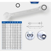 BT013717 Ráčna-očkový klíč KS TOOLS