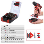 515.6932 Set, šroubovák-nástavec (bity) KS TOOLS