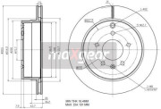 19-2370 Brzdový kotouč MAXGEAR