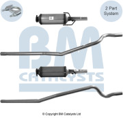 BM11019 Filtr sazových částic, výfukový systém BM CATALYSTS