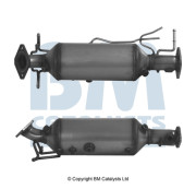 BM11043HP Filtr pevných částic, výfukový systém Approved BM CATALYSTS