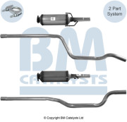 BM11062 Filtr sazových částic, výfukový systém BM CATALYSTS