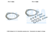 FK11198 Montážní sada, filtr pevných částic BM CATALYSTS