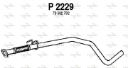 P2229 Výfuková trubka FENNO