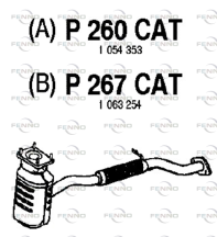 P260CAT Katalyzátor FENNO