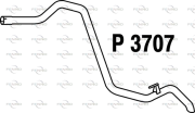 P3707 Výfuková trubka FENNO
