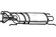 P9905DPF Filtr pevnych castic, vyfukovy system FENNO