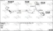 VW1220 Výfukový systém FENNO