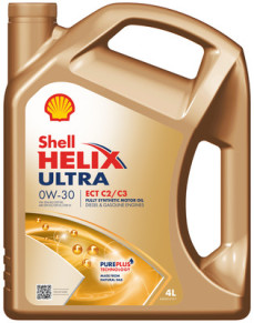 550046306 SHELL HELIX ULTRA ECT 0W30 4L SHELL