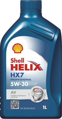 550046311 Motorový olej Helix HX7 Professional AV 5W-30 SHELL