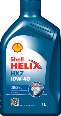 550046646 Motorový olej Helix HX7 Diesel 10W-40 SHELL