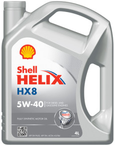 550052837 Motorový olej Helix HX8 5W-40 SHELL