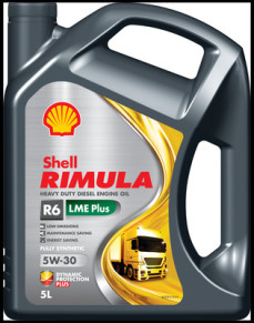 550053680 Motorový olej Rimula R6 LME Plus 5W-30 SHELL