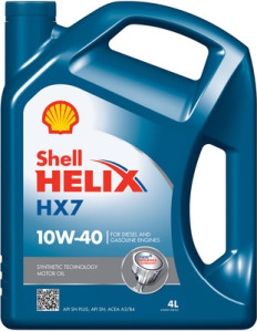 550053737 Motorový olej Helix HX7 10W-40 SHELL