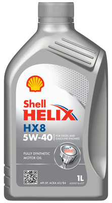 550070335 Motorový olej Helix HX8 5W-40 (SP) SHELL