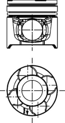 40217600 Píst KOLBENSCHMIDT