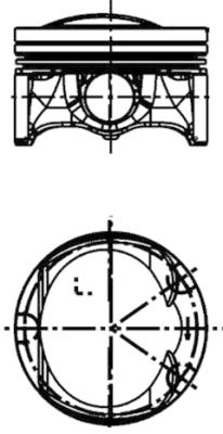 41197620 Píst KOLBENSCHMIDT