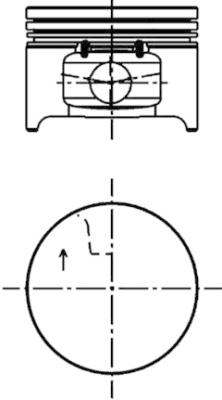 40277610 Píst KOLBENSCHMIDT