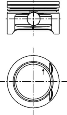 40382600 Píst KOLBENSCHMIDT